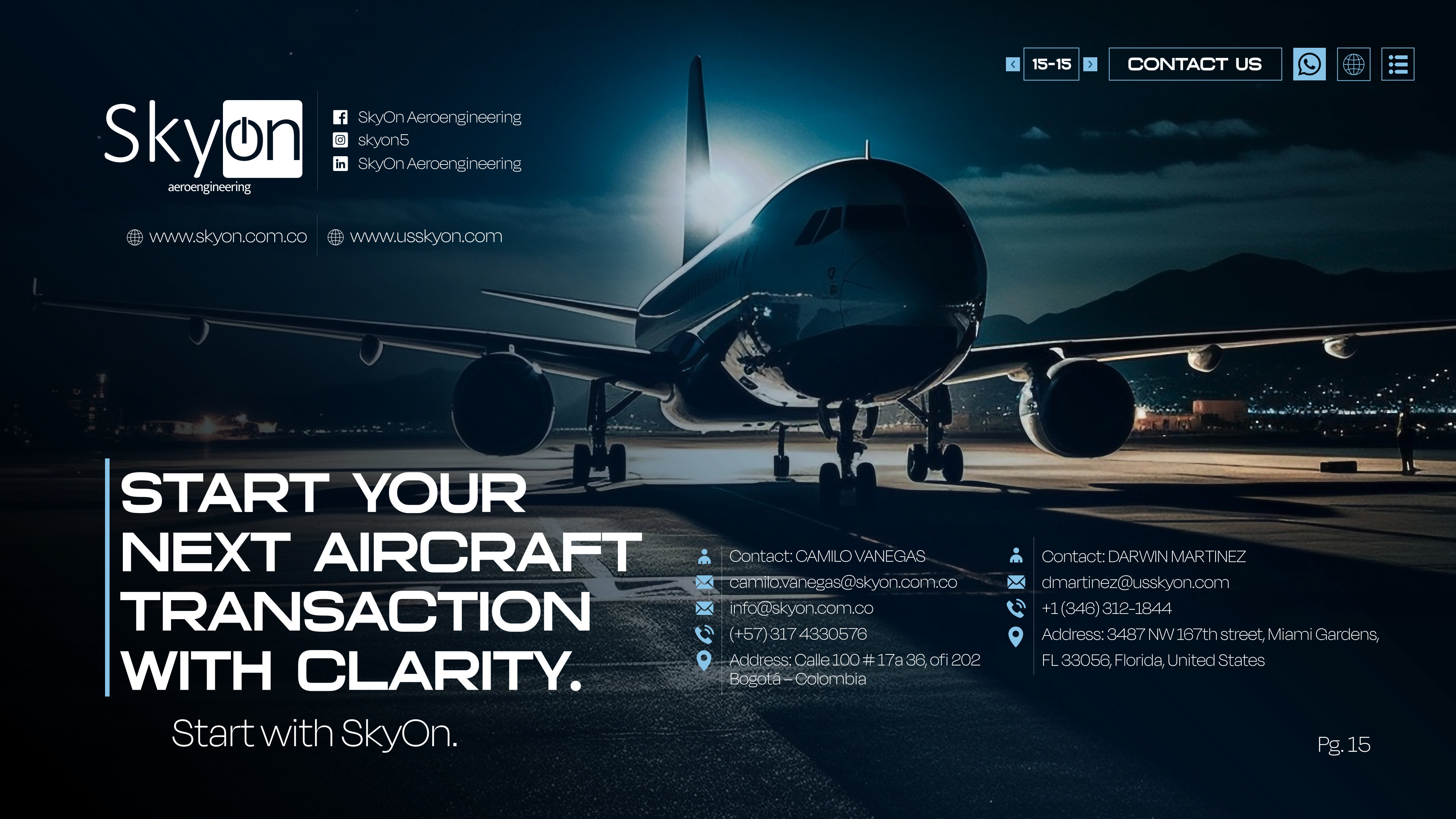 SkyOn Brochure page 15