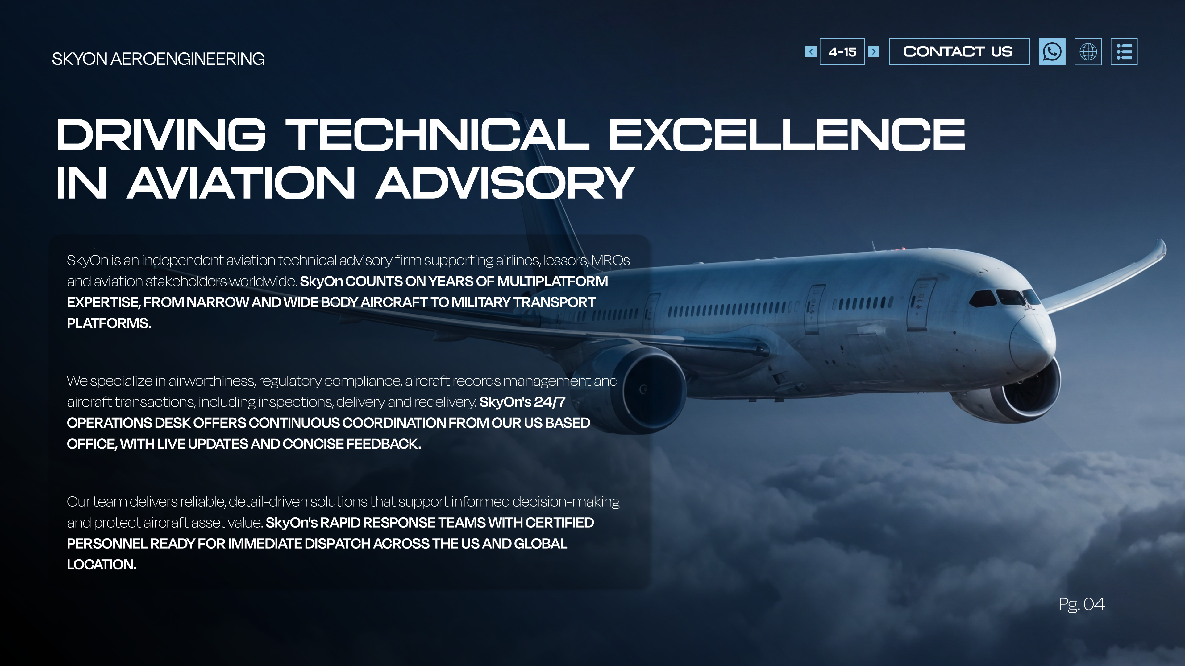 SkyOn Brochure page 4